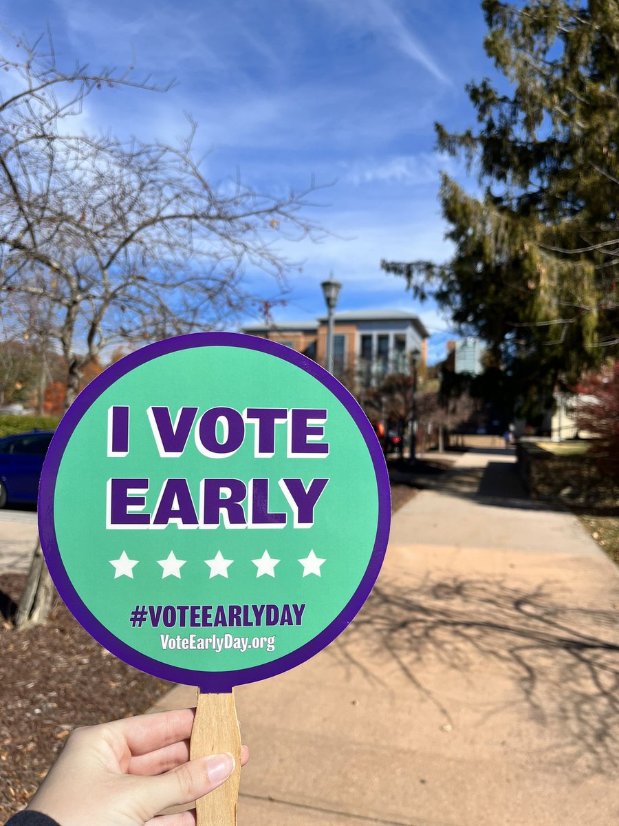 Vote early.. your vote matters!! <a href="/voteearlyday/">Vote Early Day</a> <a href="/HeatherKEvans/">Heather K. Evans</a> #VoteEarlyDay