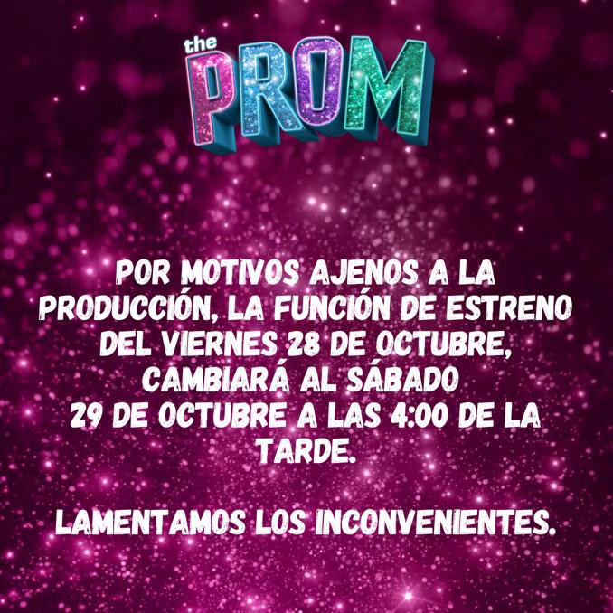 ThePromMexico's tweet image. 🚨 Comunicado🚨
