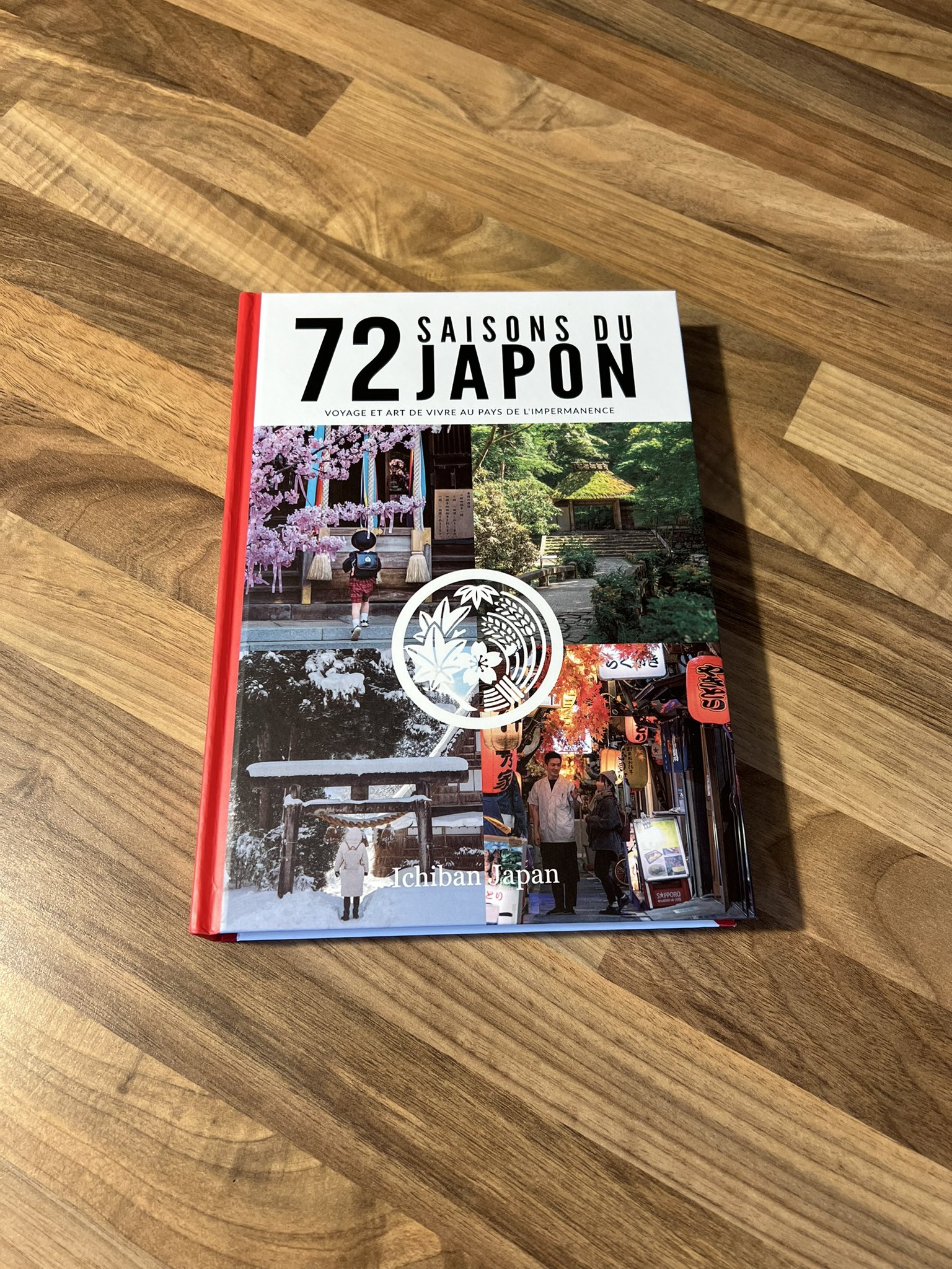 Livre 72 saisons du Japon par Ichiban Japan