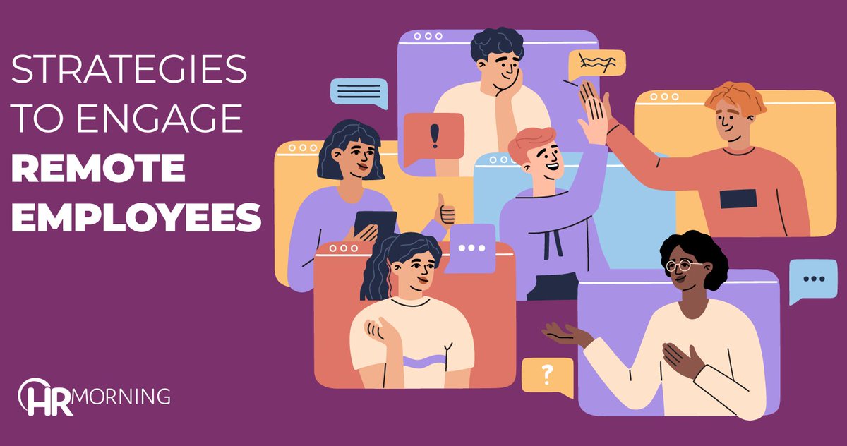 AssnExec's tweet image. 5 ways to use ‘Social Bookends’ to engage remote employees via @HRMorning at ow.ly/KoyM50LkB3l. 

#PIHRA #SHRM #HR