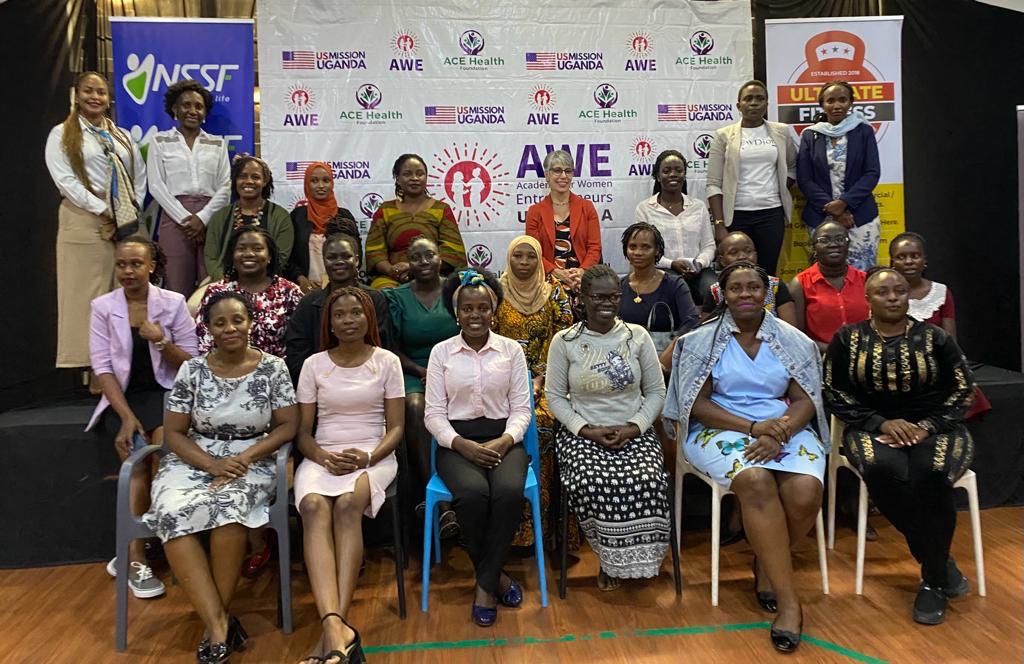 Today we launched Cohort 4 of #AWEinUganda. 120 women, from 4 regions, and 5 sectors will learn how to create and grow their businesses, raise capital, and network with business owners. @ECAatState #WGDP #AWEnergised @KustawiAfrica For more info visit eca.state.gov/awe
