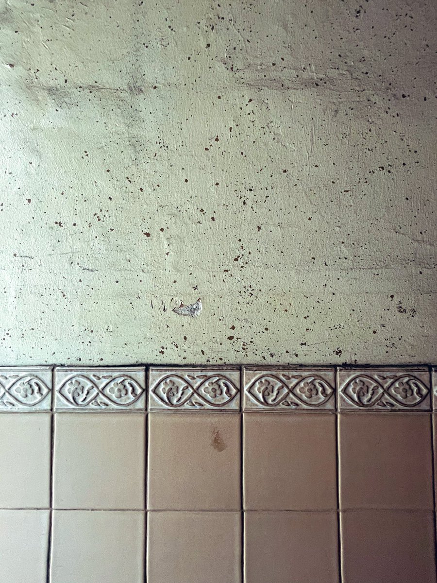 The Iliad level hubris of a tiled close made with 80s kitchen leftovers topped with Borstal beige. Like an avalanche of stracciatella hitting a nordwand of Custard Creams and leaving the air heavy with susurrus and dismay as the vanilla settles once more. North Merchiston.