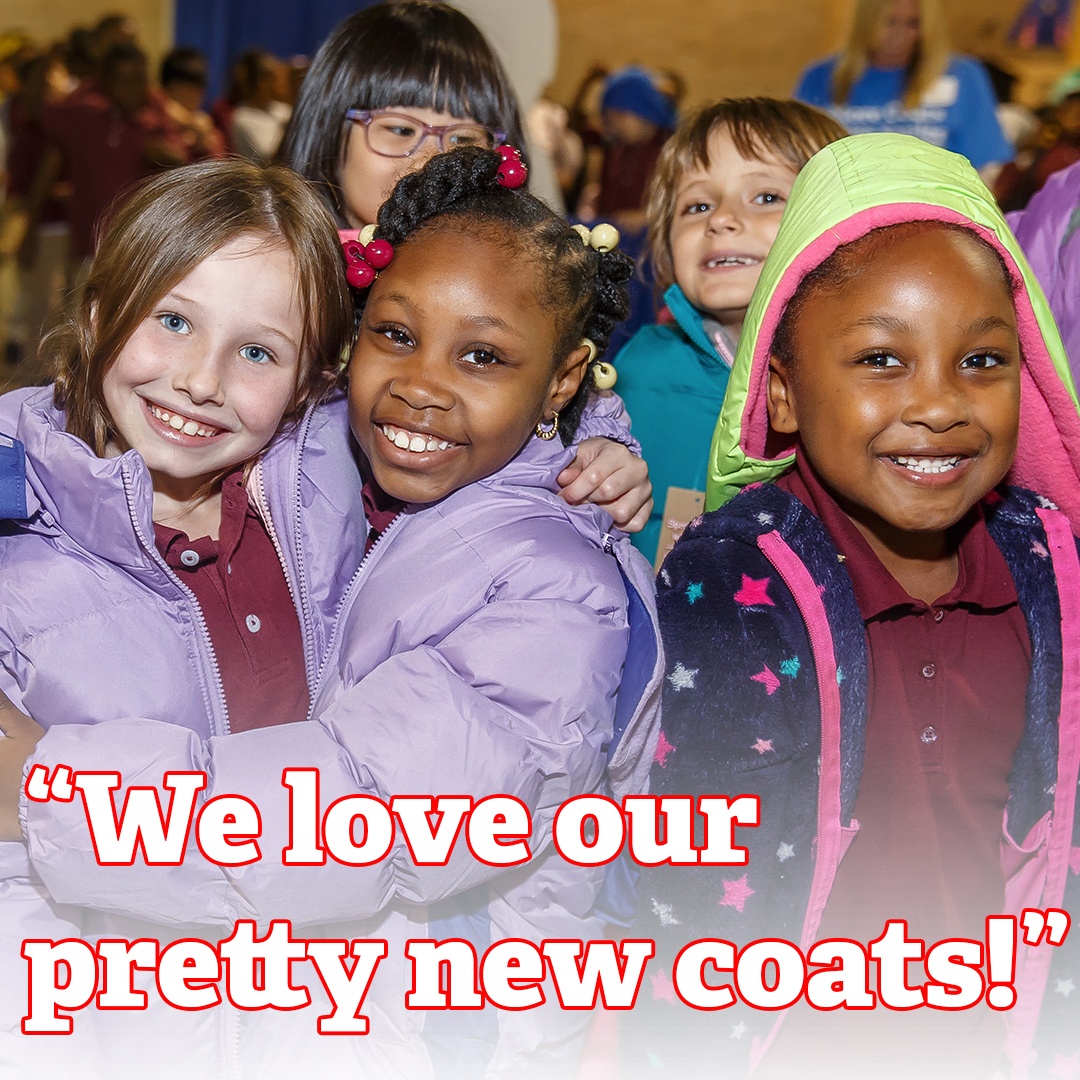 There's nothing quite like overhearing something like this at a New Coat Program event. What's YOUR favorite memory?

#MoreThanAutoDealers ➡️ bit.ly/3V6Pac7