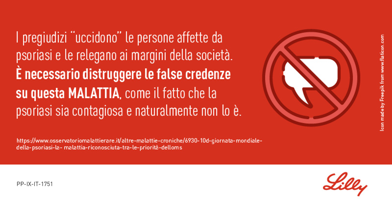 La #psoriasi ha una storia lunga 3.500 anni che si riassume con una parola: DISINFORMAZIONE.  Celebriamo domani la #GiornataMondialePsoriasi per alzare il livello di conoscenza