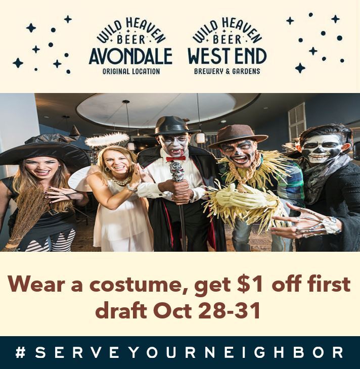 Weekend Update: Alright Alright Alright Lager Returns, Let's See Those Costumes! - #craftbeer #halloweenbeer #weloveatl mailchi.mp/wildheavenbeer…