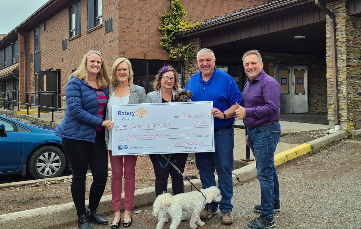 A huge thanks to our friends at <a href="/rotarywaterloo/">Rotary Club of Waterloo</a> for choosing to help us renovate our new ShelterCare location, using the proceeds of <a href="/citywaterloo/">City of Waterloo</a> State of the City breakfast. Thank you for  your care and kindness! <a href="/DaveJaworsky/">Dave Jaworsky</a> Learn more at ow.ly/lgjX50LmN0I