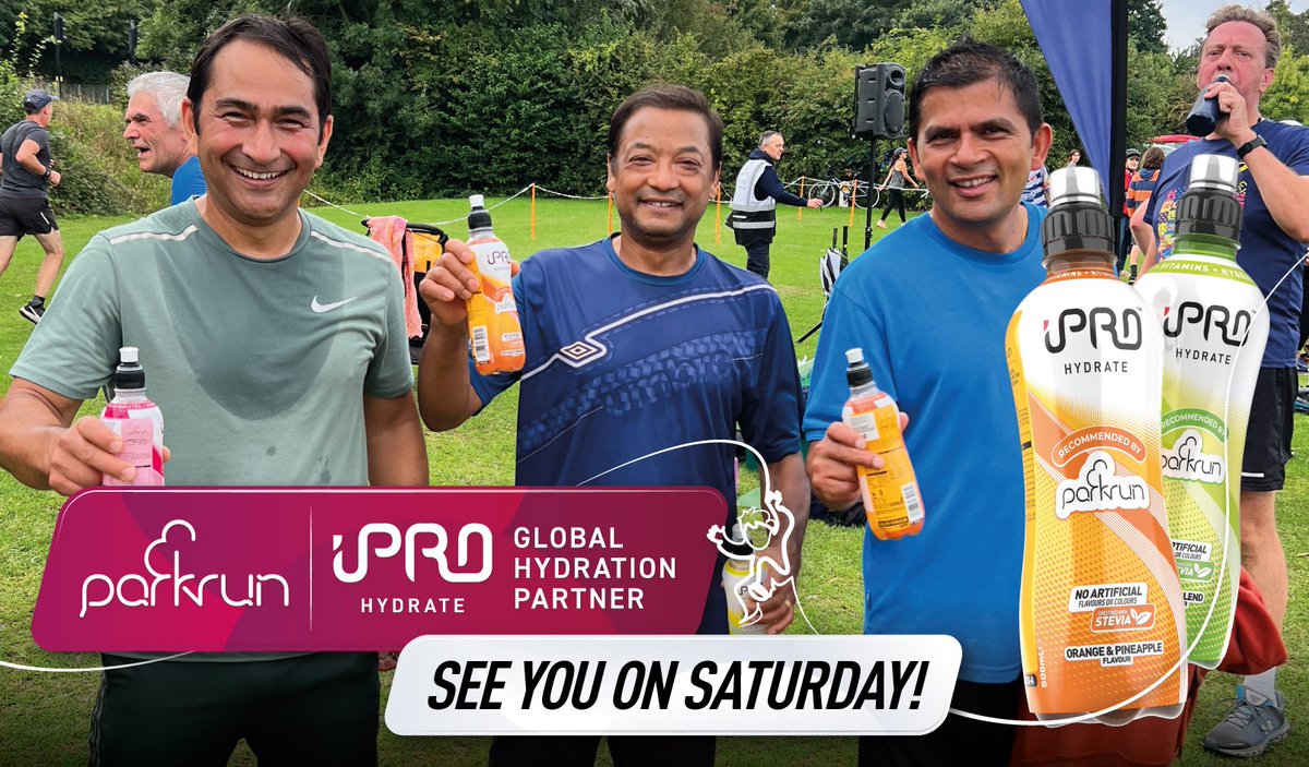 TICK OR TREAT?? Well if you join us you can have both!! <a href="/parkrunUK/">parkrun UK</a> supporters <a href="/iPROHydrate/">iPRO Hydrate</a> are joining us and everyone walking, jogging or running our course as well as our awesome volunteers will be rewarded with an awesome drink at the finish!