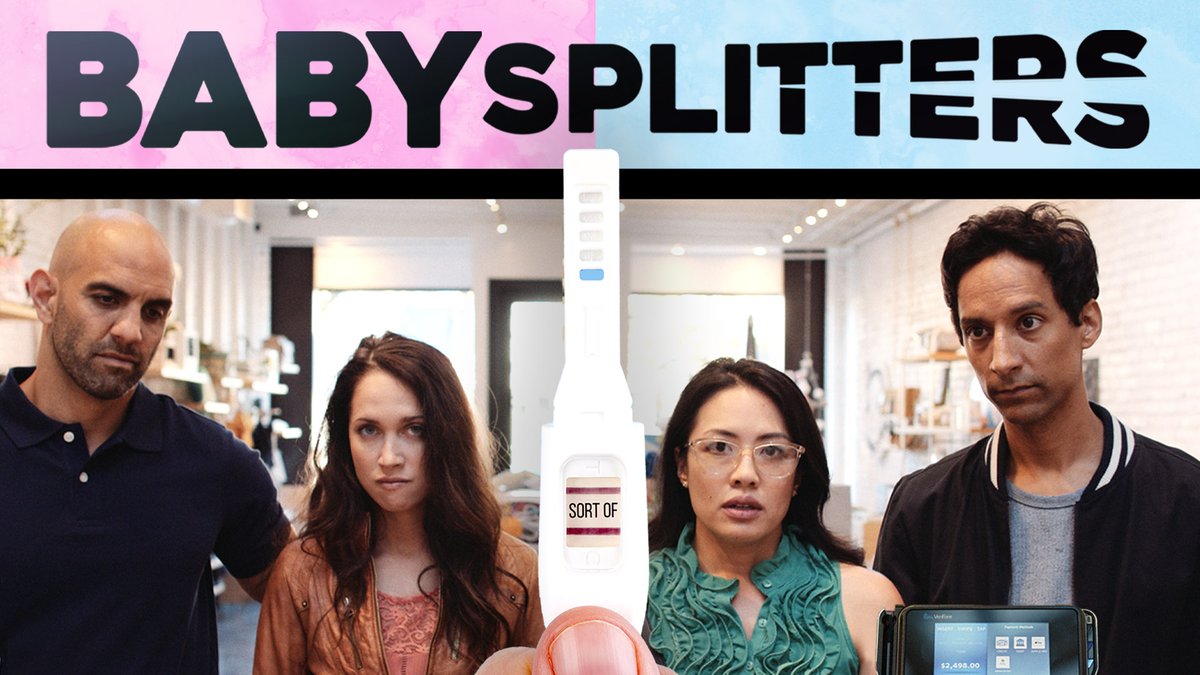 fusetv's tweet photo. 🎥 NEW Fuse Film: #Babysplitters: Starring Danny Pudi, two couples who are ambivalent about having children decide to share one baby. It seems like the perfect compromise until things spiral out of control.
Tune in tonight on Fuse TV @ 9P ET
#Fuse #DannyPudi https://t.co/9IWnIYQswT