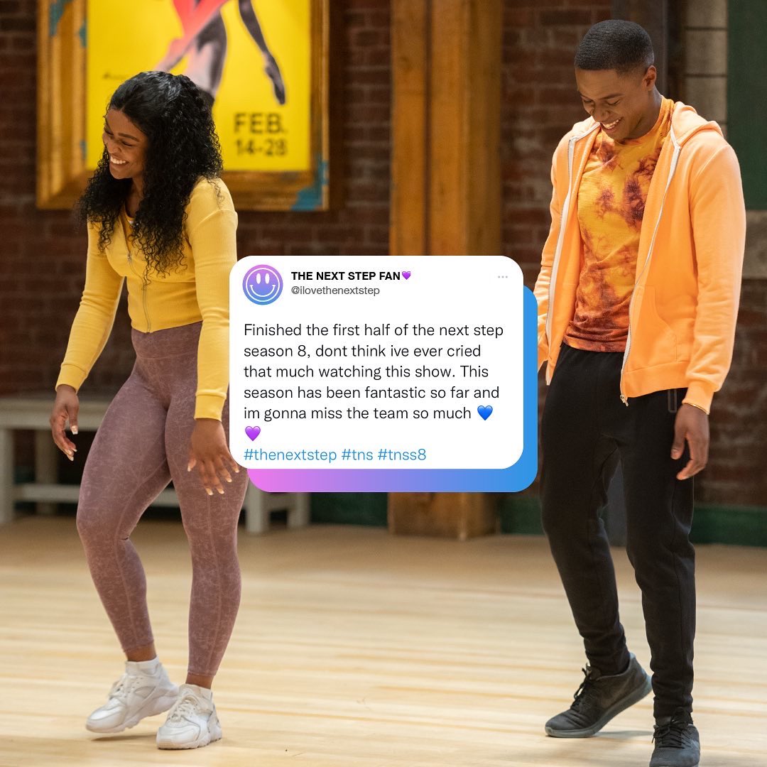 THE NEXT STEP tweet media