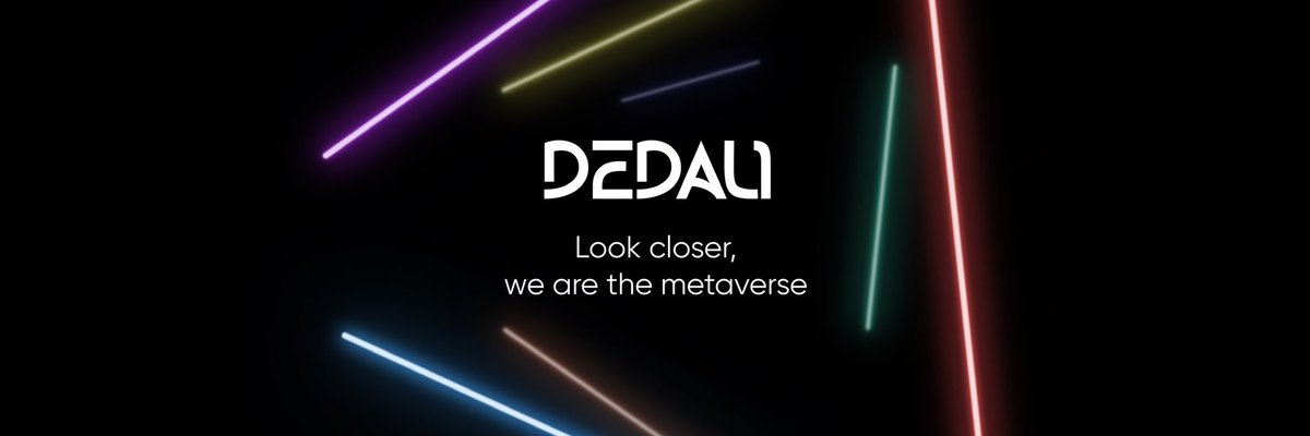 dedali_io's tweet photo. Dedali Metaverse is a solution to optimize, create and fund major market sectors, from game development to education, mobile commerce, digital advertising, and marketing. https://t.co/bUaTvjhuDv