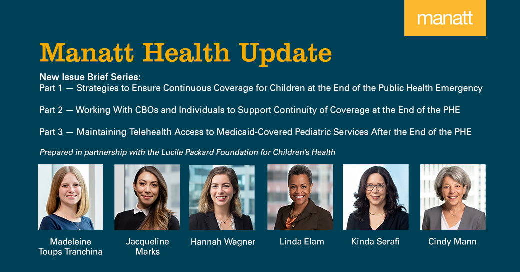 Manatt Health (@manatthealth) on Twitter photo Manatt Health partnered with <a href="/LPFCH/">Lucile Packard Foundation</a> to publish a three-part series focused on improving access to #Medicaid, Children’s Health Insurance Program and Marketplace coverage and care at the end of the #COVID19 public health emergency. #CHIP Read each part: manatt.com/insights/newsl… Manatt Health partnered with <a href="/LPFCH/">Lucile Packard Foundation</a> to publish a three-part series focused on improving access to #Medicaid, Children’s Health Insurance Program and Marketplace coverage and care at the end of the #COVID19 public health emergency. #CHIP Read each part: manatt.com/insights/newsl…