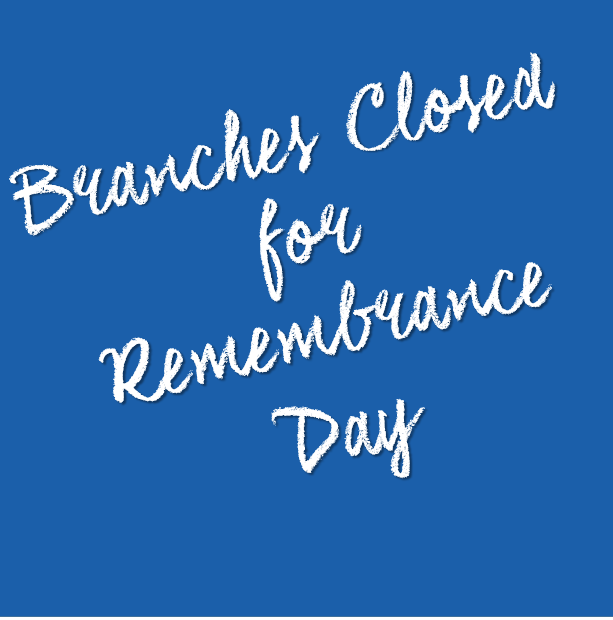 RapportCU's tweet photo. A reminder that tomorrow, Friday November 11, our branches and contact centre will be closed to observe Remembrance Day. Wewill reopen on Monday November 14th at regular hours. https://t.co/lSI5sKflZ6