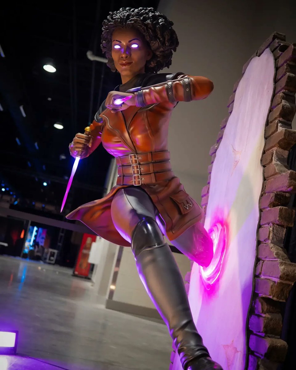 Here's one of the big projects we've been working on for the past 2 months: Kaya from <a href="/wizards_magic/">Magic: The Gathering</a> for the #MagicTheGathering #magic30 event in Las Vegas!