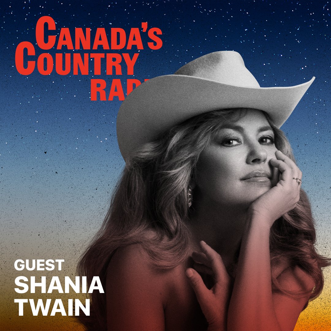 AppleMusic's tweet photo. Fresh off announcing her new album #QueenOfMe, @ShaniaTwain joins @BrettKissel on #CanadasCountry to share life stories, creative process, and current songs she loves. โจ
Listen: https://t.co/12mO1mFvO7 https://t.co/ETaUDiiVFu