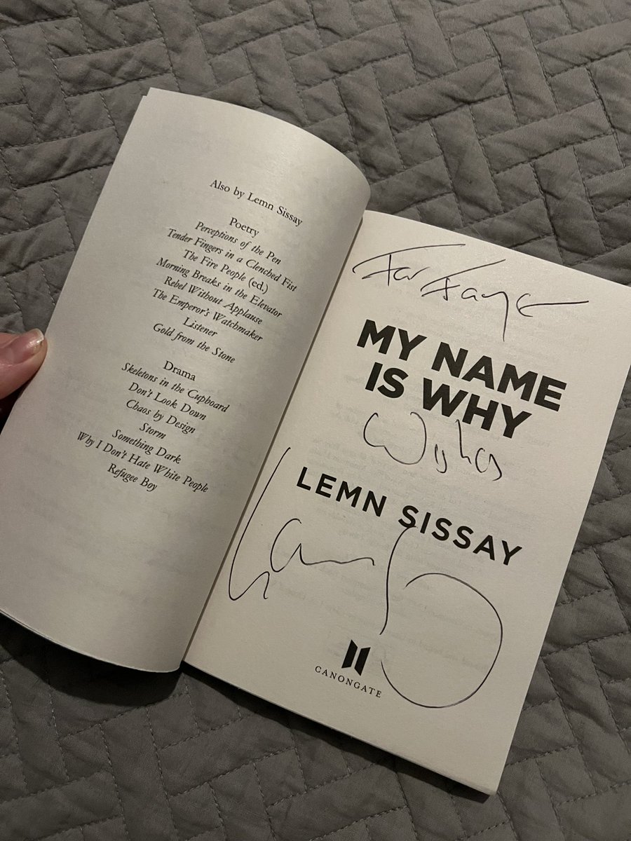Faye Mac (@fayemcdonell) on Twitter photo Absolutely loved tonight with <a href="/lemnsissay/">lemn sissay OBE FRSL</a> Simultaneously felt like laughing and crying, moment to moment. A powerful conversation about a lot of important “stuff”. Absolutely loved tonight with <a href="/lemnsissay/">lemn sissay OBE FRSL</a> Simultaneously felt like laughing and crying, moment to moment. A powerful conversation about a lot of important “stuff”.