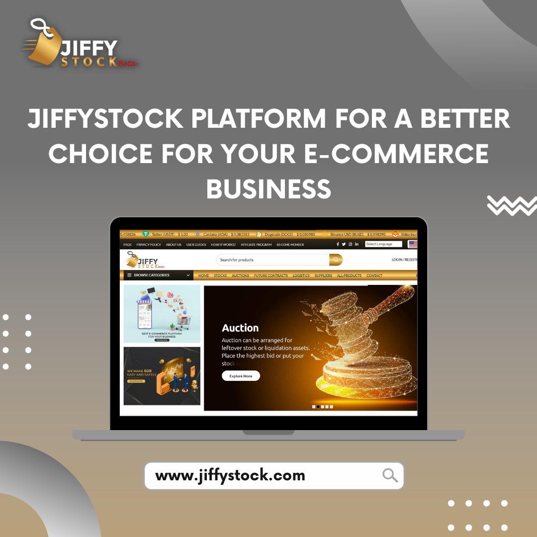 jiffytokens's tweet photo. The JiffyStock platform is designed to offer free and low-cost trading, with no hidden fees or commissions.
Visit https://t.co/AXOLman09l
#globalbusinessopportunity #b2btradingplatform #cryptocurrency #blockchain #ethereum #btc #forex #trading https://t.co/gHMOHkFlsd