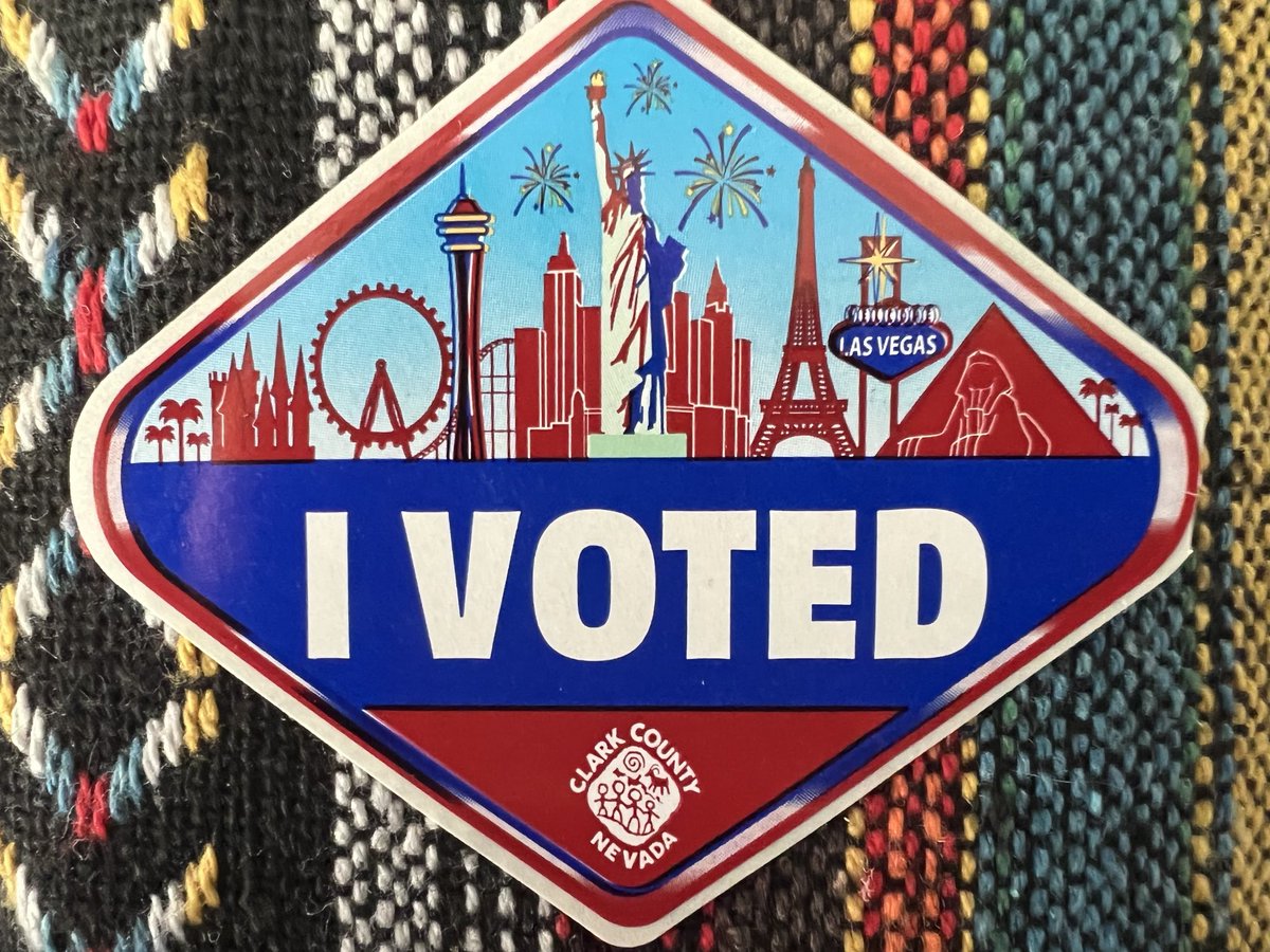 LynnetteCurtis's tweet photo. Still The best "I voted" sticker https://t.co/Cco1A1ct8z