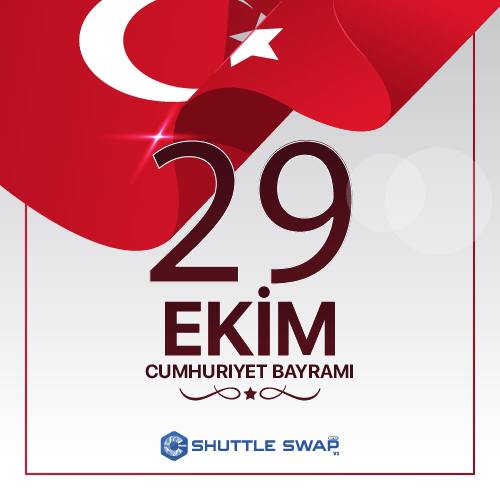 ShuttleSwap's tweet photo. Happy 29 October Republic Day
#cumhuriyetbayramıkutluolsun https://t.co/xQt0yUTgKj