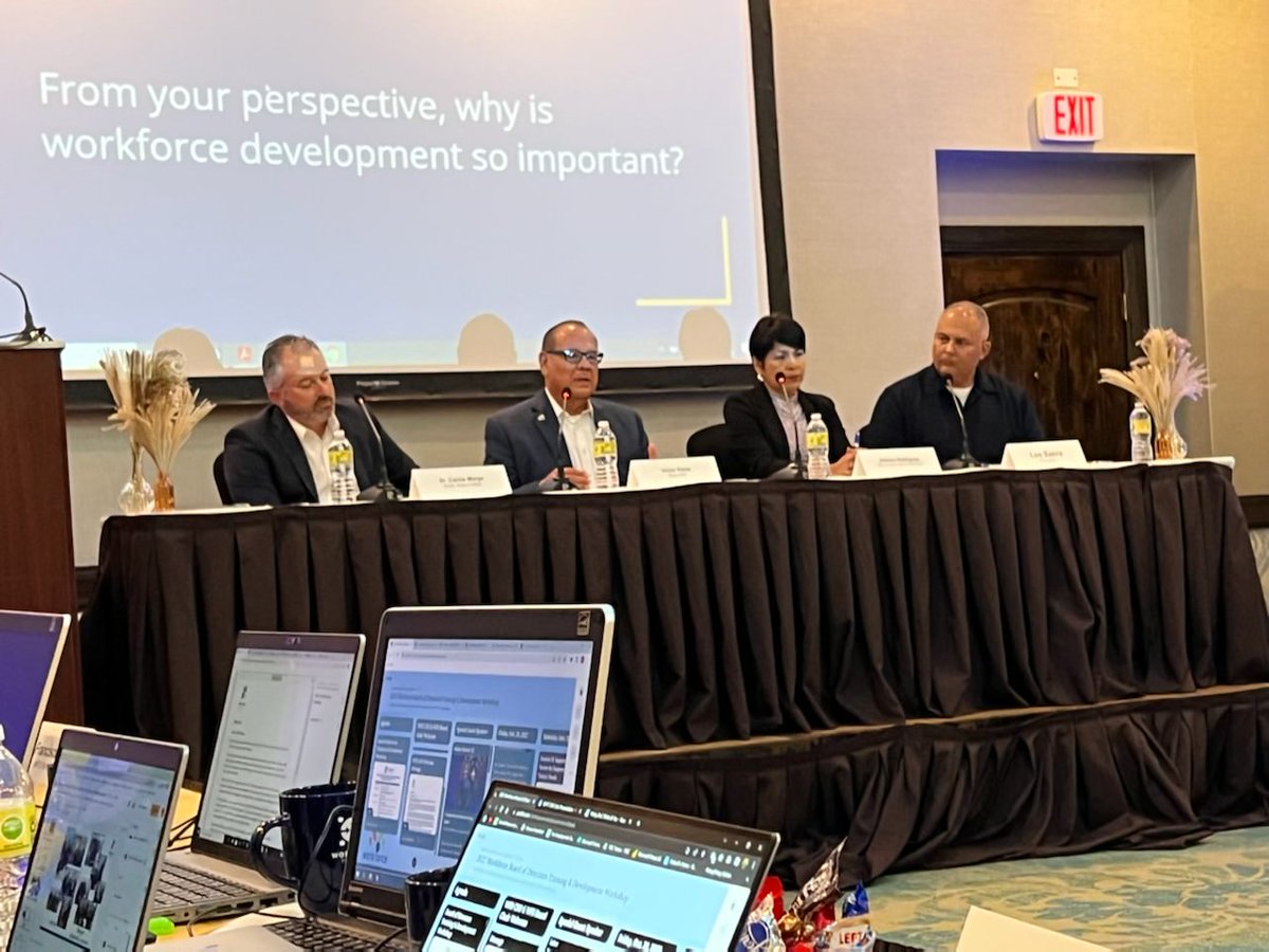 RegionOneESC's tweet photo. Our very own CTE Coordinator Leo Saenz presented at today's @GulfCoastWFS Board Training! Saenz spoke about the many ways industries and schools can collaborate to develop the next generation of professionals in the region!
#RegionOneESC https://t.co/ugrcNnmnzx