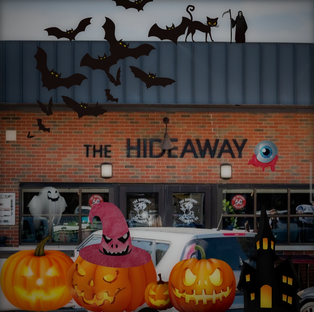We are not trying to TRICK you with this TREAT! Come in on Halloween wearing a costume and get a FREE single topping mini pizza! From 4-10pm on October 31.🧟‍♂️