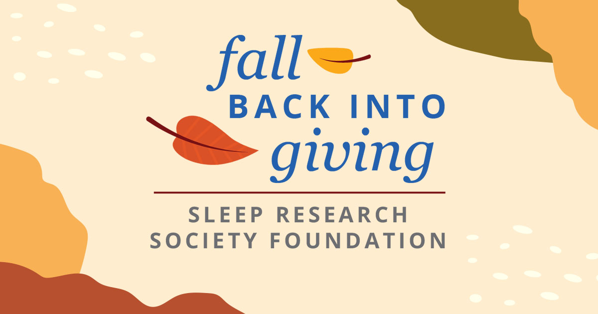 Help early career investigators further their research and careers! Support sleep and circadian science by giving today. ow.ly/NJMK50LoxYw