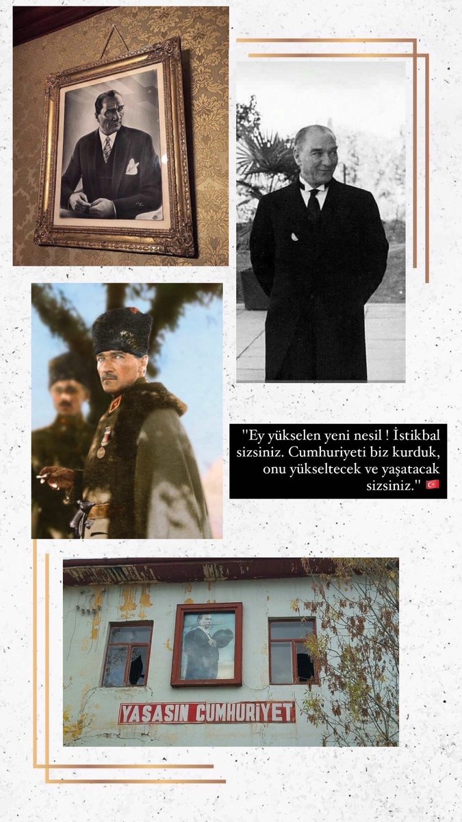 seydaarslann's tweet photo. 29 Ekim tarihten silinmek istenen bir milletin öcünü aldığı gündür. Bu uğurda can veren Mustafa Kemal Atatürk ve silah arkadaşlarının ruhu şad, makamları cennet olsun.
#CumhuriyetAnonsu #29EkimCumhiyetBayramı https://t.co/UTTcF2dzrr