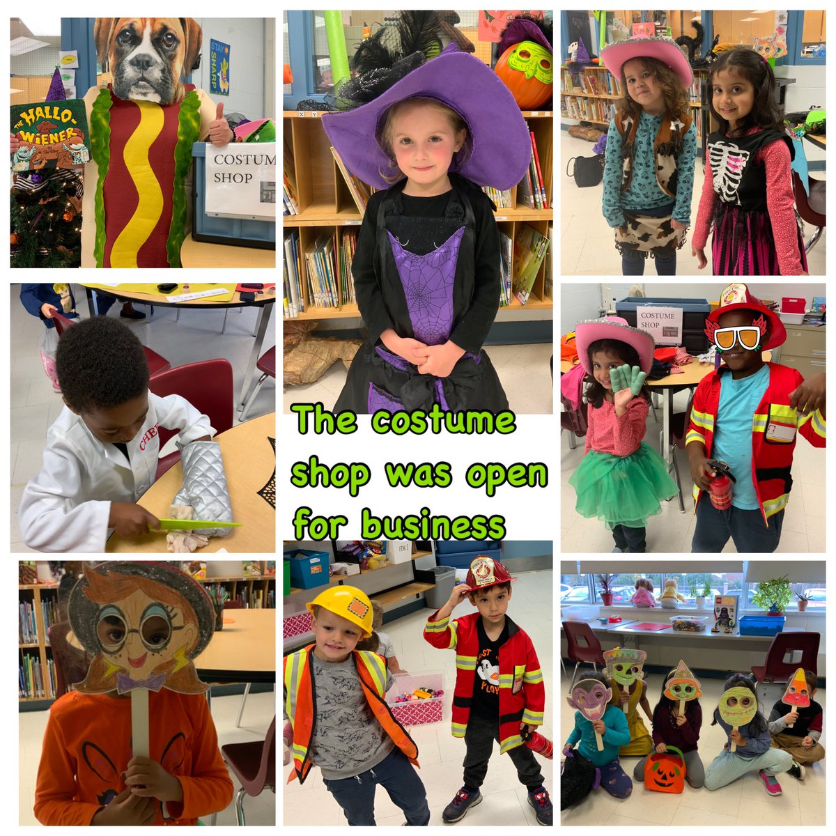 The costume shop had a grand reopening this week.<a href="/DPCDSB_BFA/">Bishop Francis Allen DPCDSB</a> ,<a href="/MrsDaCostaFDK/">Kasia_Da Costa</a> ,<a href="/MrsTtheECE1/">Mrs. T the ECE</a>,<a href="/Ms_Lis29/">Ms.Lis</a>