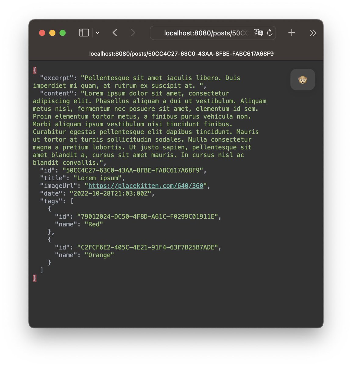 tiborbodecs's tweet image. I&apos;m currently working on a small open source Vapor project:

- similar to jsonplaceholder.typicode.com 😅
- including user authentication api 🔐
- posts, tags, comments, users with CRUD 💪
- proper fake data with placeholder images 🐱

What do you think? 
#SwiftLang #codevapor #Xcode