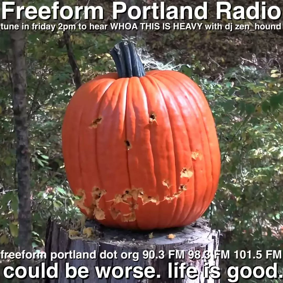 zen_hound's tweet photo. https://t.co/QYRm5carU4
@freeformpdx
#metal #punk #noise #experimental #industrial #electronic
#PortlandShowCalendar
#PortlandShowGuide
#PortlandMusic
#PortlandRadio
#PDXmusic
#PDXradio
#FreeformPDX
#FreeformPortland
#CommunityRadio
#WhoaThisIsHeavy
#KeepPortlandFeared https://t.co/xMz91SFuyQ
