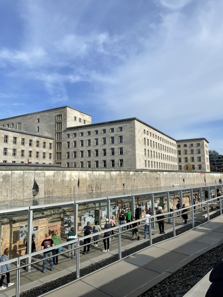 CBealesTeach's tweet photo. Day 3 - super busy day yesterday getting in the Checkpoint Charlie Museum, Topography of Terror and Stasi Museum during the day… #EPABerlin 🇩🇪 https://t.co/7sDR94Fwsh