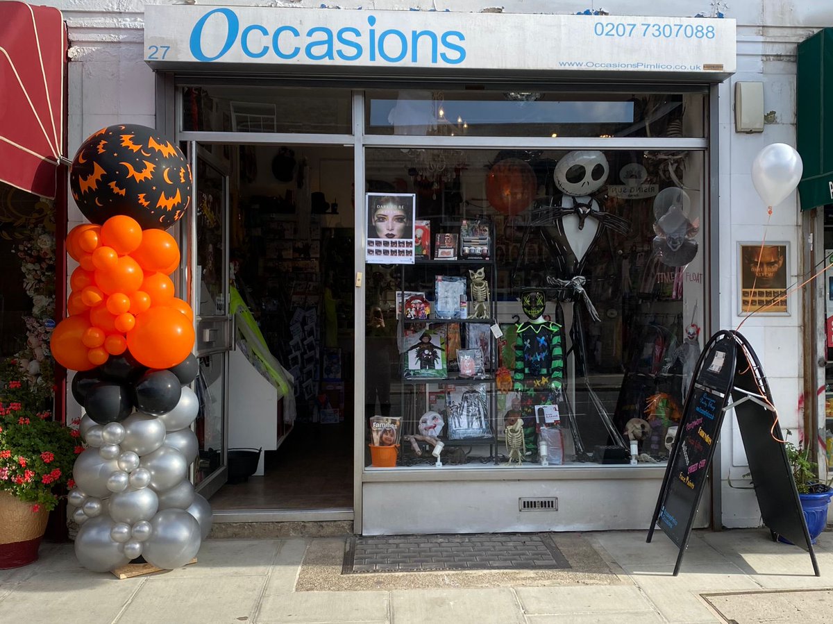 Make sure you pop to <a href="/Occasions_pim/">Occasions Party Shop</a> for all your halloween needs 💀🎃