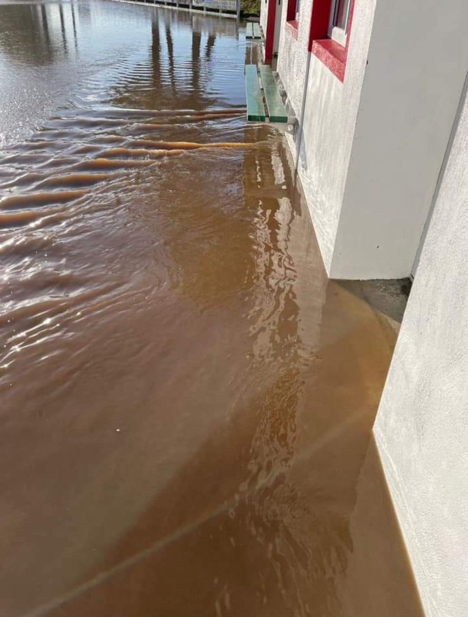 BallyspallenCc's tweet photo. Soul destroying to see after all the hard work and effort that has went on at the end of the season. Let's hope the water hasn't done too much damage https://t.co/vkYZEFzfIX