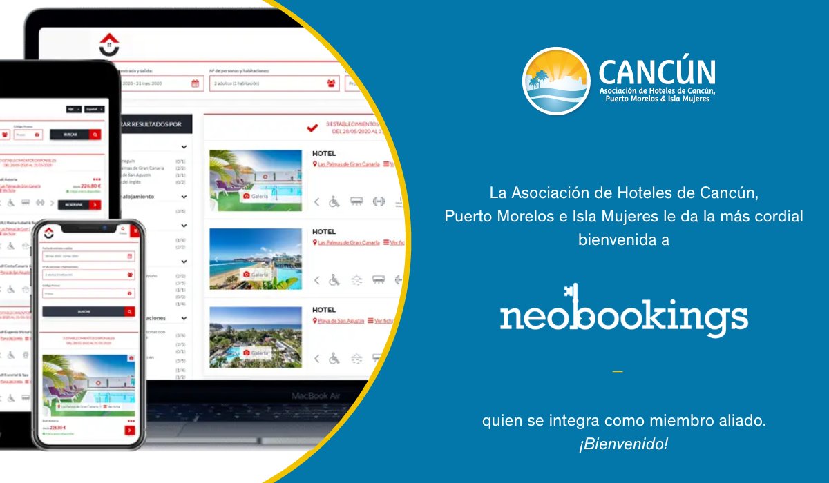 Damos la bienvenida a <a href="/neobookings/">neobookings</a>💻