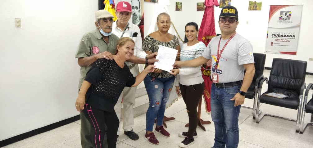 Consejo Comunal BARRIO BOLIVARIANO del Municipio San Cristóbal del estado Táchira, FIRMA CONVENIO de FINANCIAMIENTO para la ejecución del Proyecto Construcción de Escaleras y Caminerias para el Barrio Brisas del Paraíso y áreas Circunvecinas