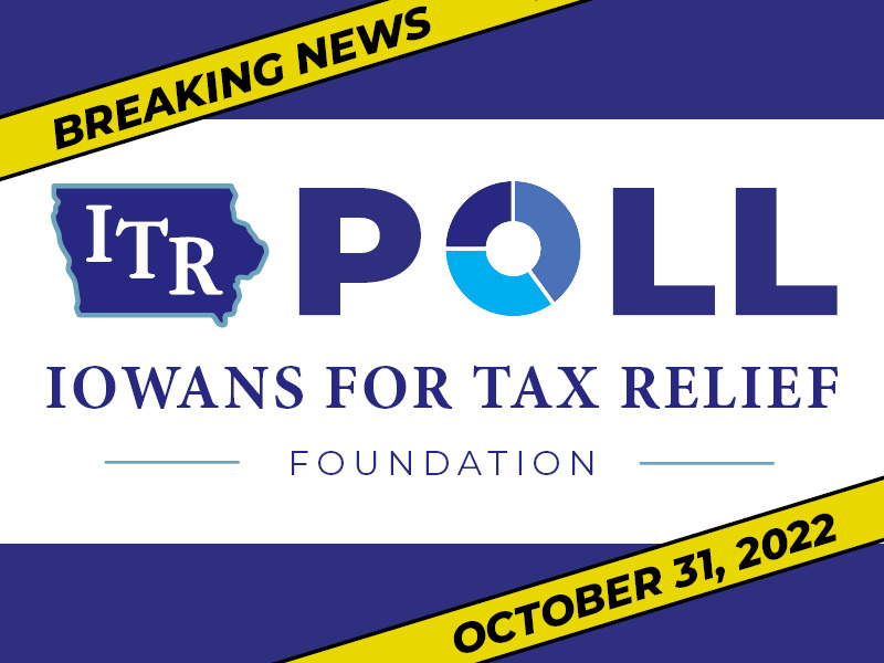 Breaking News: A new ITR Foundation Poll will be released on Monday morning. It will include data for US Senate, Iowa Governor and Iowa Attorney General.