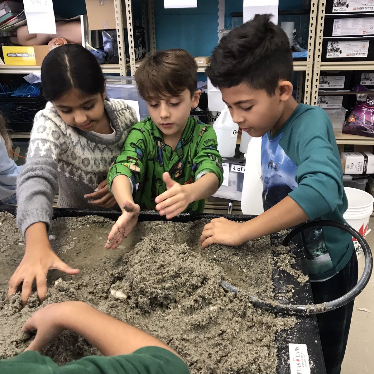 rothmancamp's tweet photo. Working with stream tables as we start our unit on erosion!@rothmancamp @CampAvePride https://t.co/nJxauJwKYS