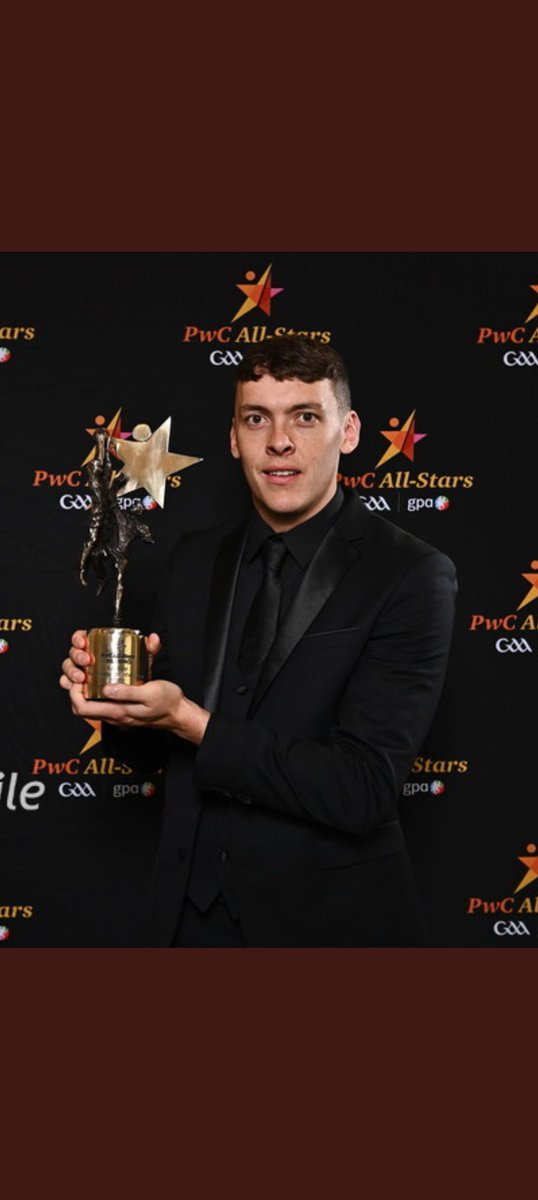 michealtippy's tweet photo. Well done to this man on his 4th all star and a 1st player of the year award at the age of 23. 
Seen him as a 9 year old playing u12s and even that day I knew he was special. 
Well done David and @FossaGaa https://t.co/8NicWMmhGA