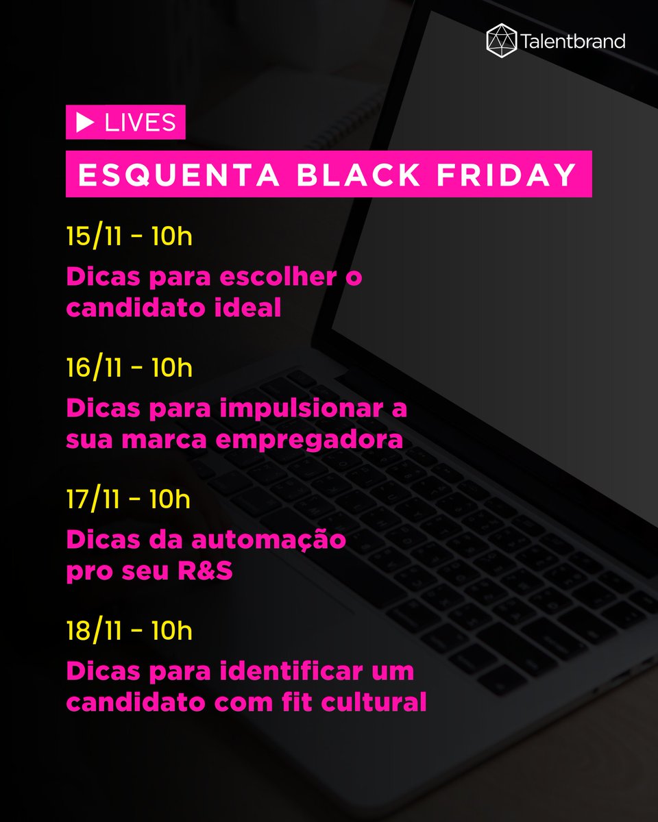 TalentbrandBr's tweet photo. 🔥Inscreva-se:
https://t.co/ayGXEJjn0k

Vem aí uma trilha incrível, recheada de conteúdos riquíssimos para impulsionar o seu RH e a sua marca empregadora. 🤩

#blackfriday2022 #ferramentasderh #rh #recursoshumanos #gestaodepessoas #profissionaisderh #rhdicas https://t.co/eX2rfFQXal