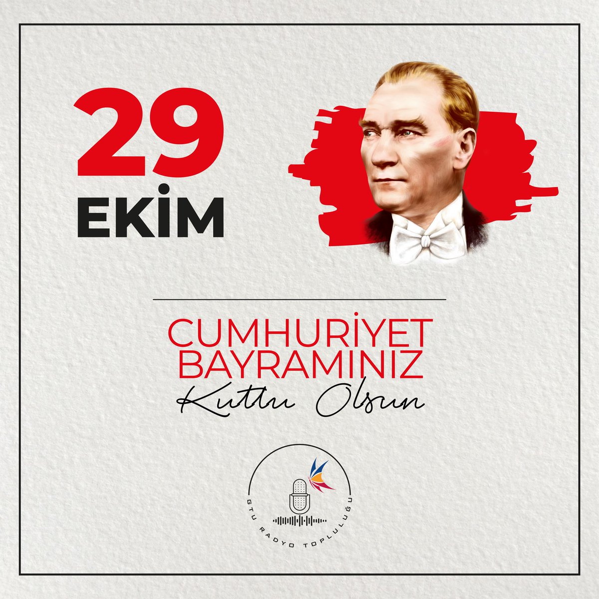"Ey yükselen yeni nesil! İstikbal sizsiniz. Cumhuriyeti biz kurduk, onu yükseltecek ve yaşatacak sizsiniz." #29EkimCumhiyetBayramımız kutlu olsun.