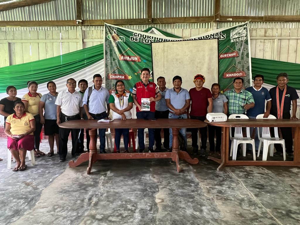 Saludamos el compromiso del Congresista <a href="/JuanCarlosMoriC/">Juan Carlos Mori</a> para el impulso y la aprobación de de los Proyecto de Ley de Creación del Registro de Pueblos en la @SUNARP y la Titulación de la Propiedad Territorial de los Pueblos.
#DerechosHumanos 
#CongresodelaRepublica