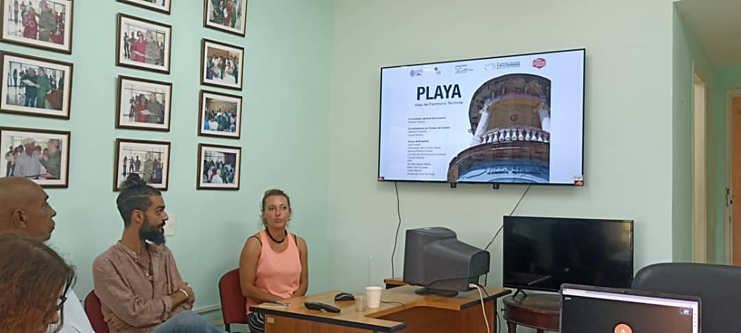 fatproyecto's tweet photo. 👉Hoy se desarrolló el Comité Coordinador de nuestro proyecto correspondiente al mes de octubre. Analizando en el situaciones puntuales sobre el avance de la ejecucion de la obra y los Colaboradores de DIDA expusieron el avance del atlas del Patrimonio del Municipio Playa🇨🇺🇮🇹 https://t.co/fLOBl19frQ