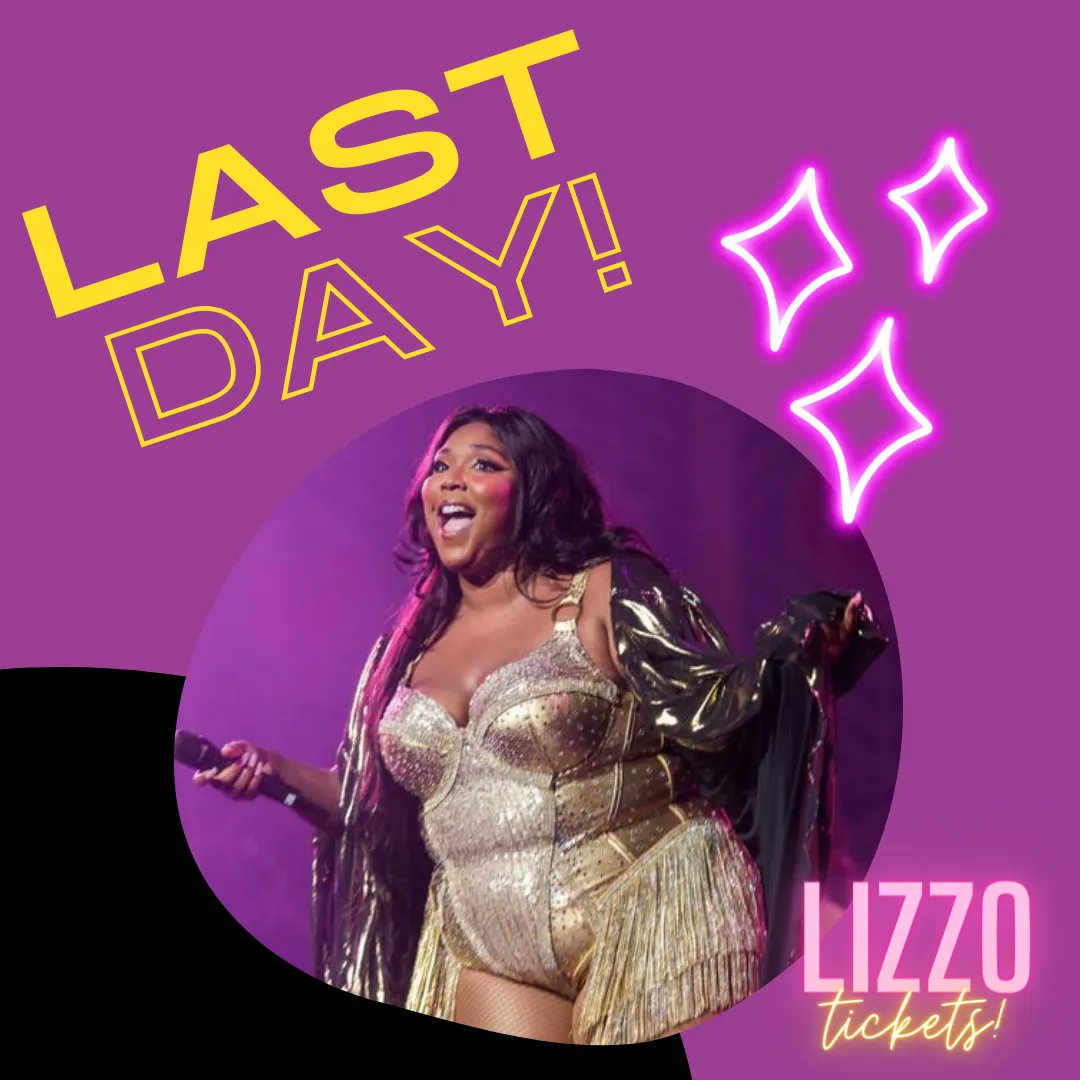 LAST DAY to win a set of tickets to Lizzo's #SpecialTour! Contest ends at midnight. buff.ly/3SLgUkb  #itsaboutdamntime

#lizzo #lizzopdx #lizzotickets #itsaboutdamntime #raffle #portlandevents #selflove #youmatter #concert #pdxmusic