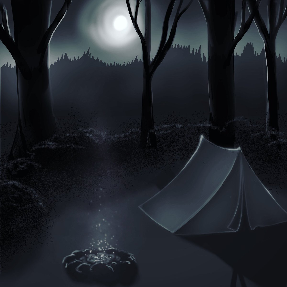 Camping #inktober2022