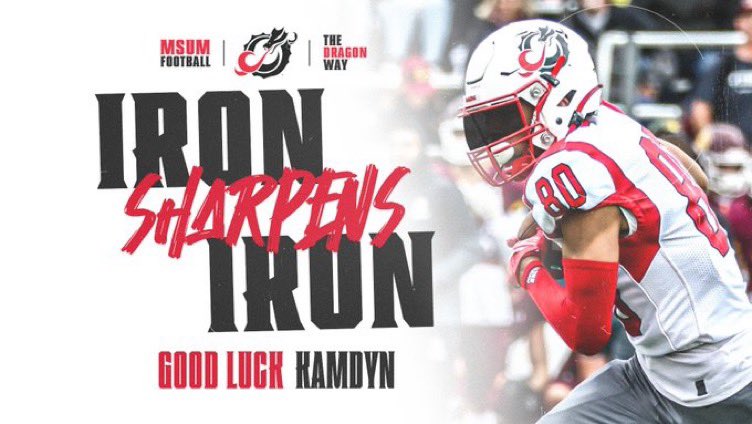 Thank you! <a href="/CoachCzech15/">Justin Czech</a> <a href="/msum_football/">MSUM Dragon Football</a>