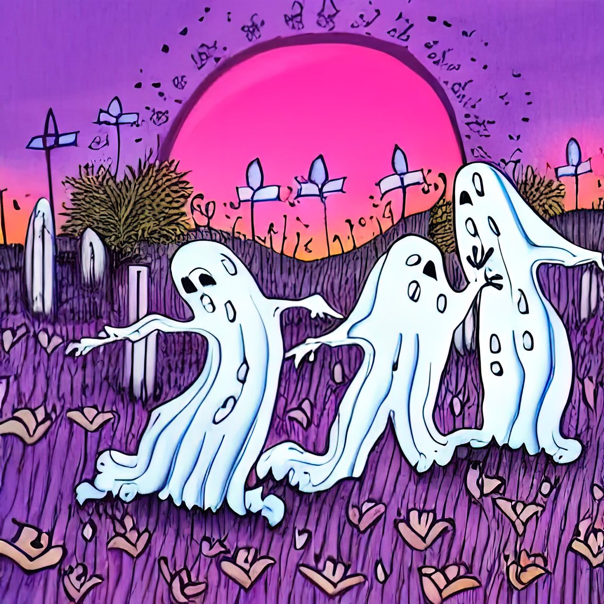 thegallerydao's tweet image. 👻🎃 #aicompetition 
Create a Halloween themed work at thegallerydao.vercel.app between now and Oct 31st  (12am EST) and you could win⚡️

70 Matic - best prompt + image
30 Matic - most collected image  

Top 4 creators receive 200 #lensAI credits! Be sure to tag #allthingsghost