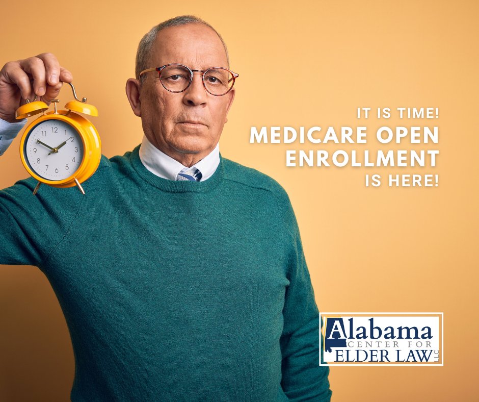 ALElderLaw's tweet image. #FridayUpdate #MedicareOpenEnrollment #MedicareTips