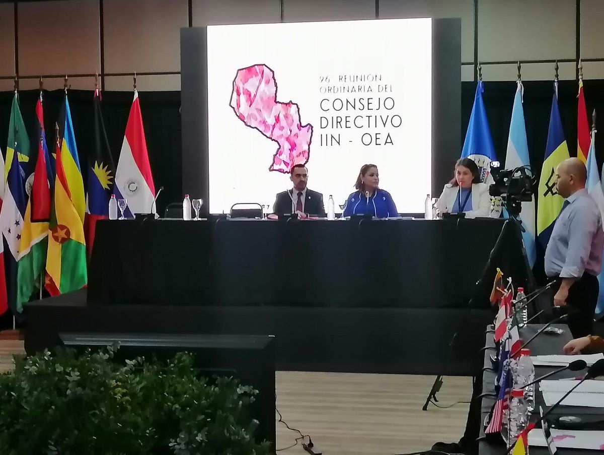 senaf_hn's tweet photo. 📌Honduras presenta avances del Sistema Integral de Niñez en 96ª Reunión del Consejo Directivo del IIN-OEA.
📍Asunción, Paraguay, 28 de octubre de 2022.
#SomosLaNuevaDinaf #XiomaraCumple #PrevenirEsVivir #GobiernoDeHonduras #SosPodeRosa #examinate https://t.co/MG3Z1sJr5o