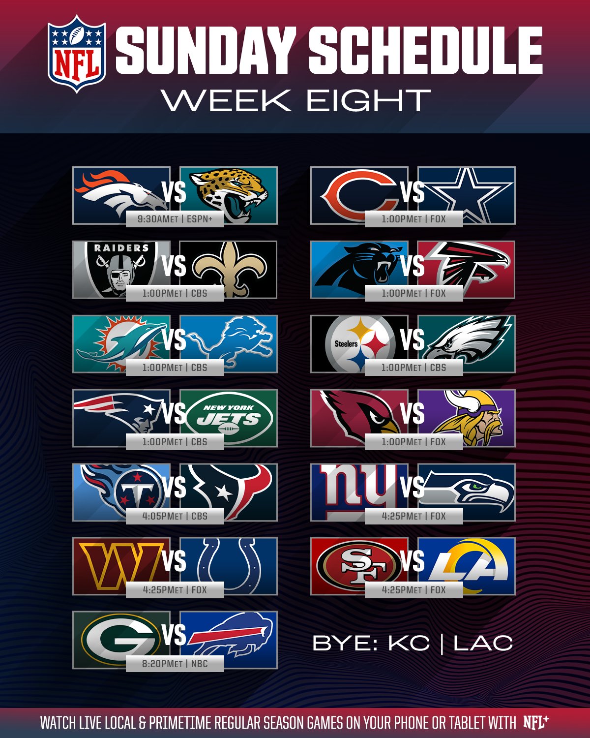 Nfl week 8 deals