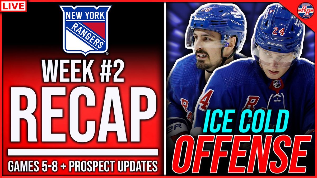 🚨Rangers Review: Episode 67 🚨 @WardyNYM and I will break down all that happened in a week where the Rangers' offense was the biggest issue for the team. Tune in at 3 PM today! #NYR youtube.com/watch?v=Hqe0Ef…