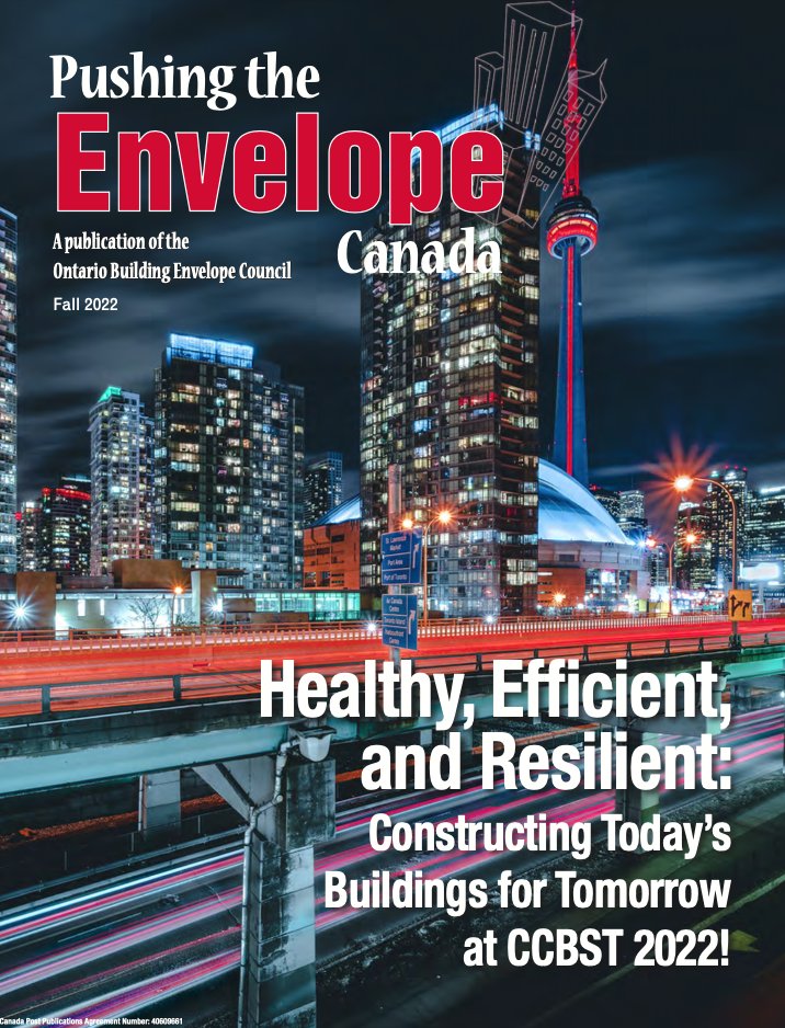 Daylun_Build's tweet photo. Check out this fall issue of Pushing the envelope. Our pilot project is featured.

#construction #Innovations #fridaymorning #Build #passivehouse #house #engineer #architecture #diyアニメ 

@DMXPlastics 
@BASF_Construct 
@glavel_inc 
@MattRisinger 
@purelifi https://t.co/5Ce0Y7zR8M